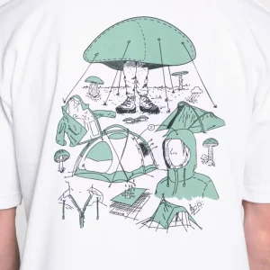 TEE-SHIRT CHAMPIGNON BLANC