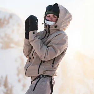 Veste 3 couches Tech' - Beige