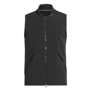 Adidas, Homme, Veste sans manches matelassée zippée, Black