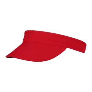 Röhnisch Visière de protection solaire Rouge